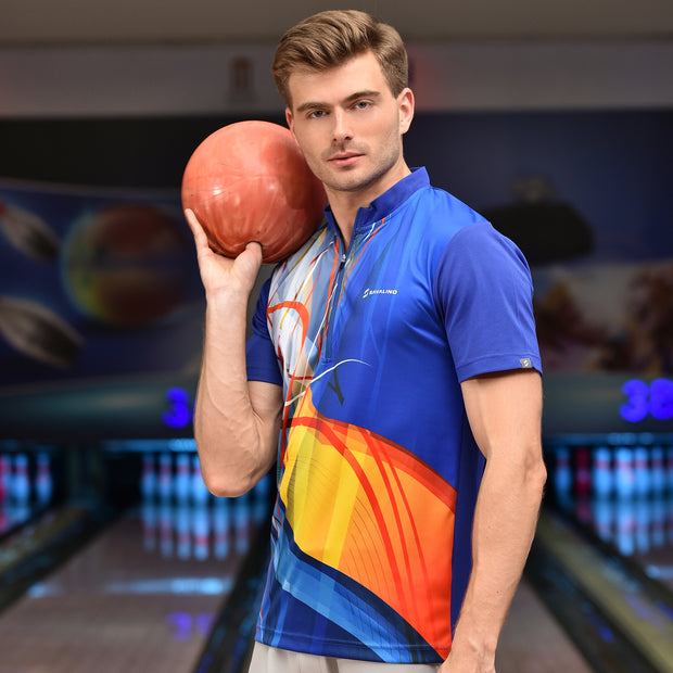 ADLER BOWLING JERSEY ROYAL BLUE