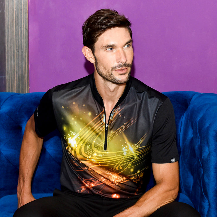 CARLO BOWLING JERSEY BLACK