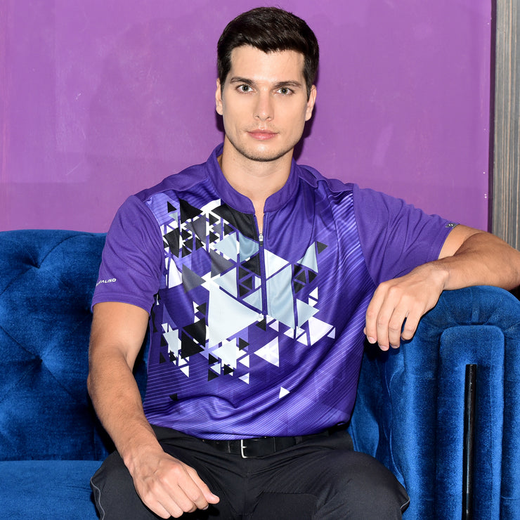 FOSTER BOWLING JERSEY PURPLE