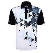 ARON POLO SHIRT WHITE/BLACK