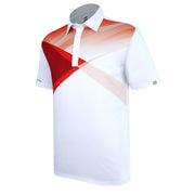 ALONSO POLO SHIRT WHITE/RED