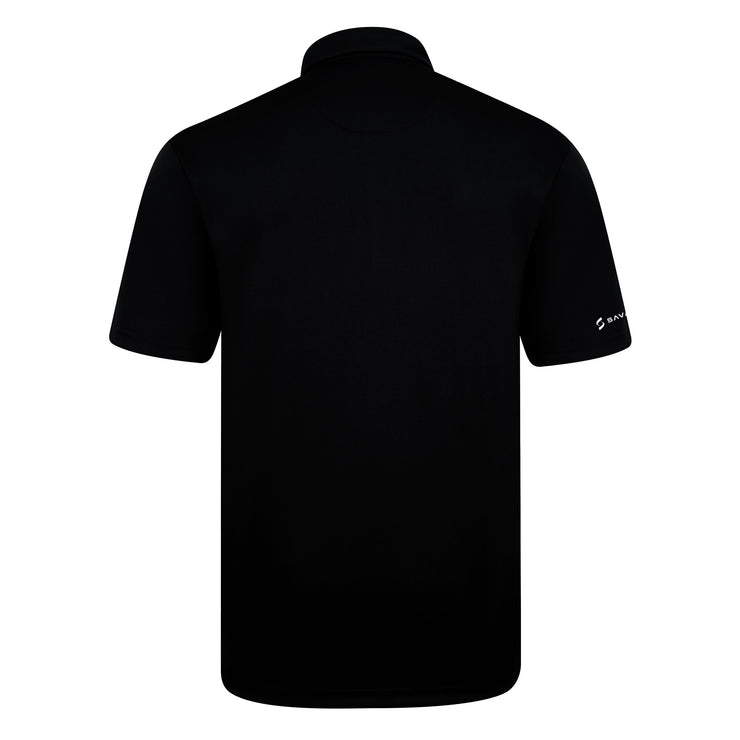 ARON POLO SHIRT WHITE/BLACK