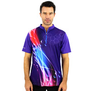 CARLETON BOWLING JERSEY PURPLE