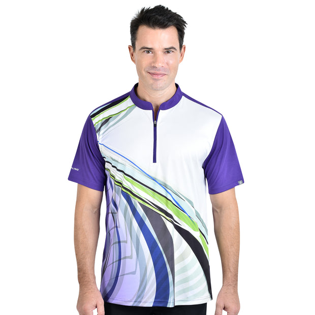 FOX BOWLING JERSEY PURPLE