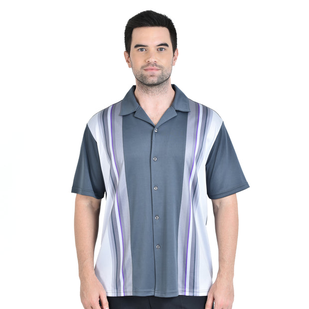 FISHER BOWLING SHIRT GREY