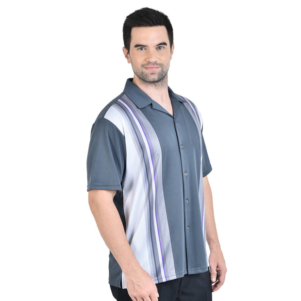 FISHER BOWLING SHIRT GREY