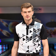 ARON POLO SHIRT WHITE/BLACK