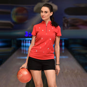 ANGELINA BOWLING JERSEY RED