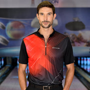 DASSIOY BOWLING JERSEY BLACK/RED