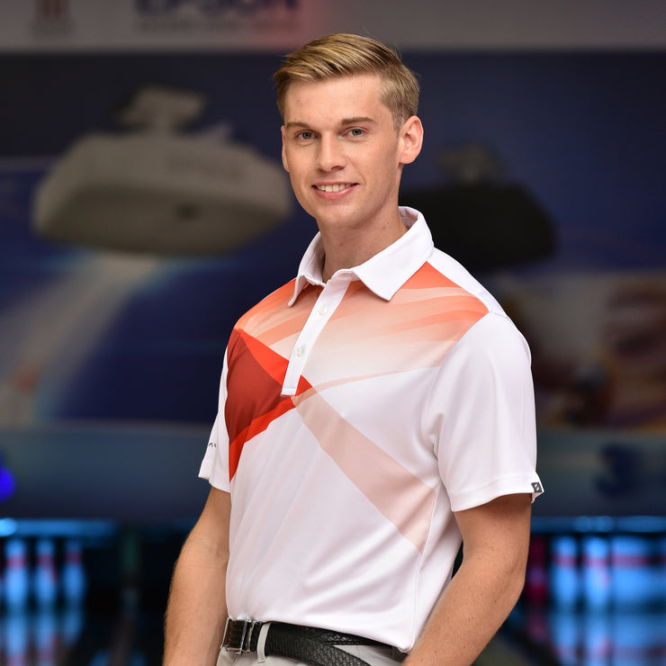 ALONSO POLO SHIRT WHITE/RED