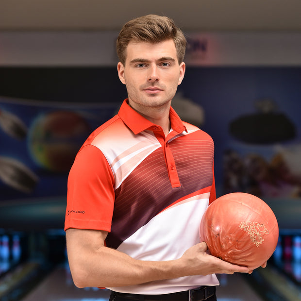 ARROW POLO SHIRT WHITE/RED
