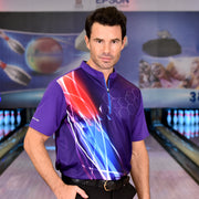 CARLETON BOWLING JERSEY PURPLE