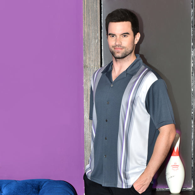 FISHER BOWLING SHIRT GREY