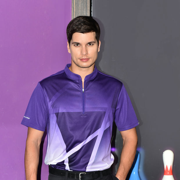 Carleton Bowling Jersey Purple Savalino X-Large / Purple