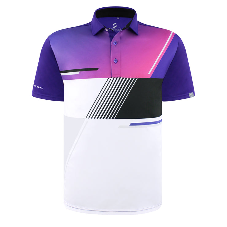 ADRIEL POLO SHIRT PURPLE
