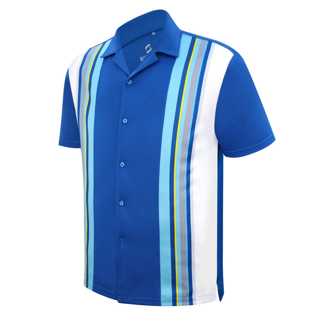 FISHER BOWLING SHIRT BLUE