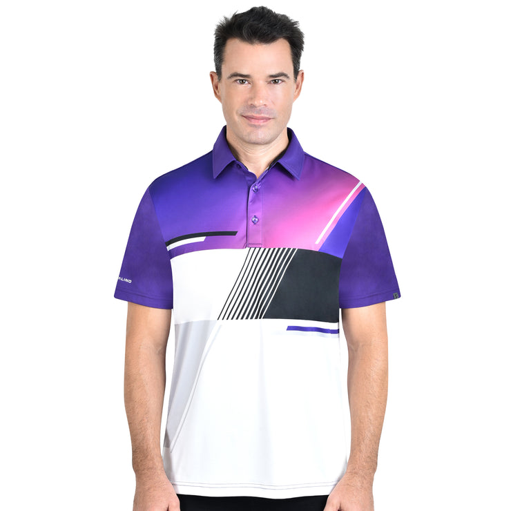 ADRIEL POLO SHIRT PURPLE