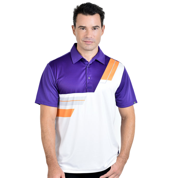 ALLEN POLO SHIRT PURPLE