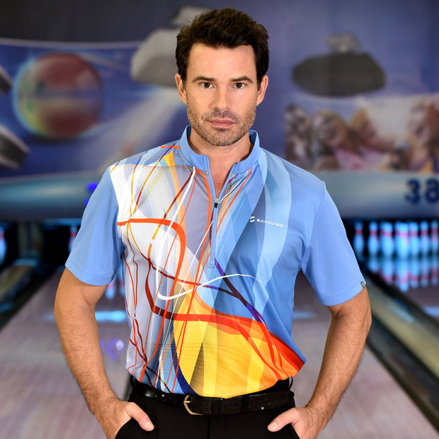 ADLER BOWLING JERSEY SKY BLUE