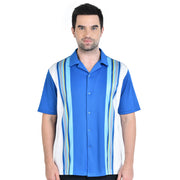 FISHER BOWLING SHIRT BLUE