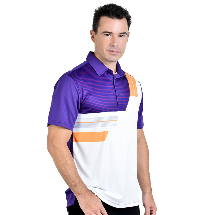 ALLEN POLO SHIRT PURPLE