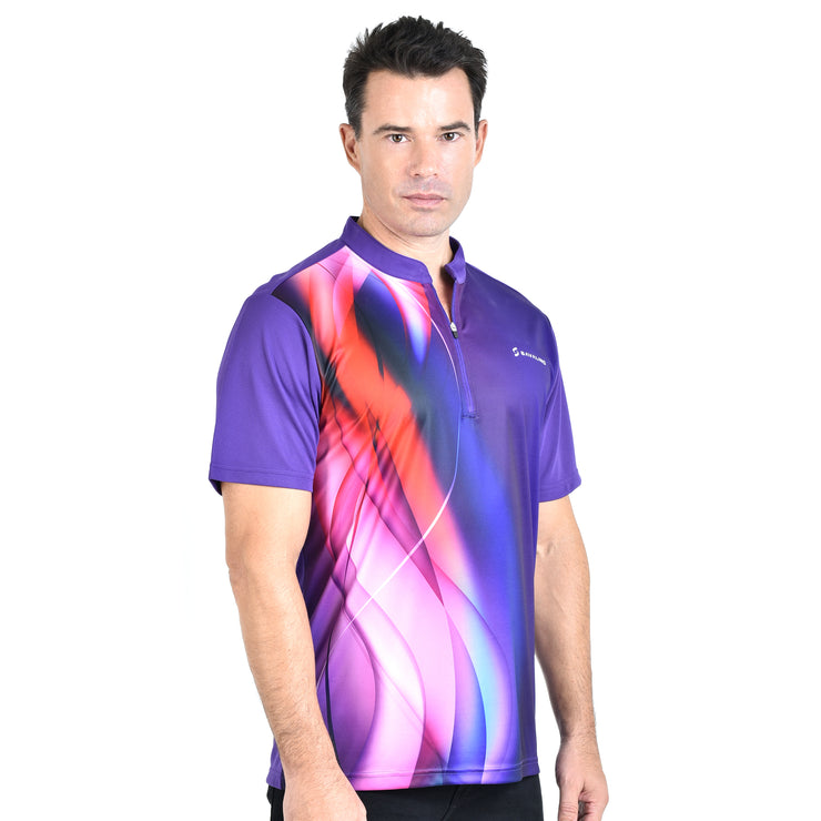 CLAYTON BOWLING JERSEY PURPLE