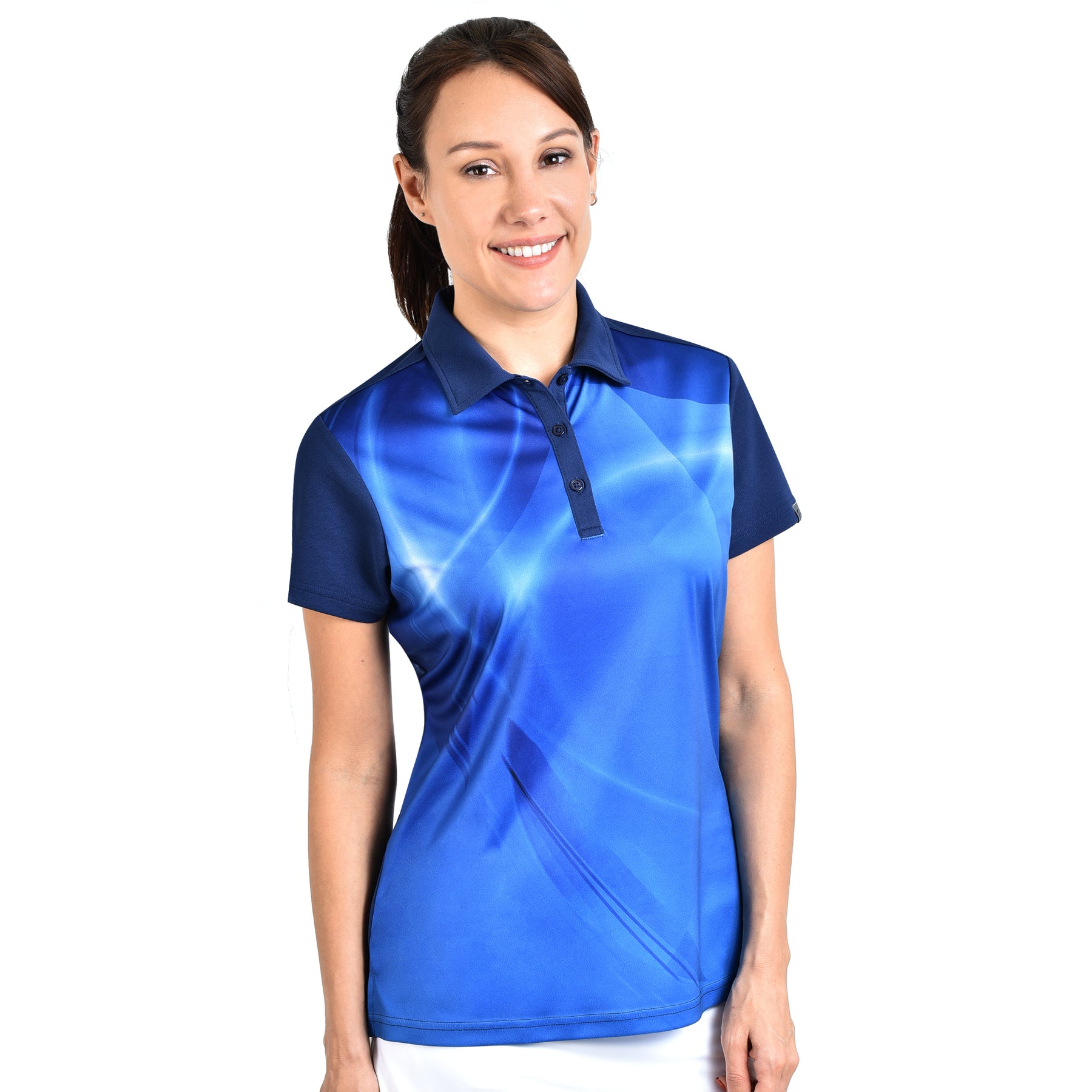 WOMENS BOWLING POLO SHIRTS SAVALINO