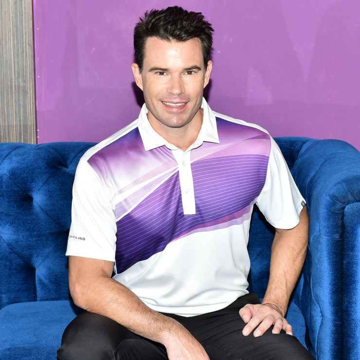 ARROW POLO SHIRT PURPLE