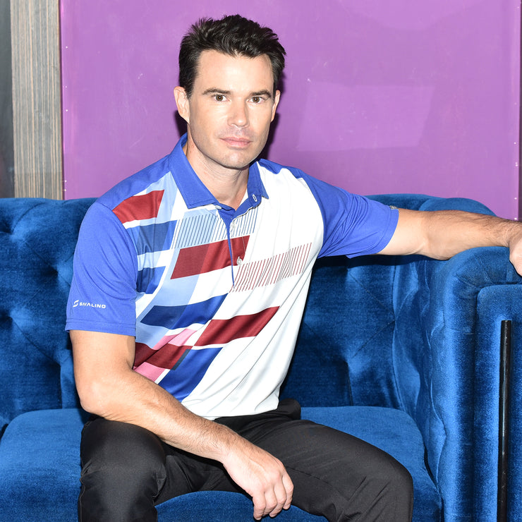 ALEC POLO SHIRT ROYAL BLUE