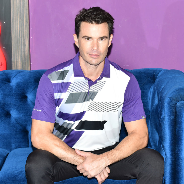 ALEC POLO SHIRT PURPLE