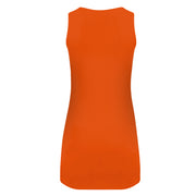 MARIA DRESS DARK ORANGE