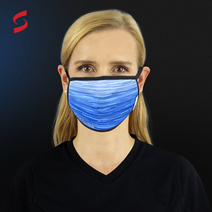 WASHABLE AND REUSABLE FACE MASKS  VIRAL OFF TREATED   - STYLE CANBERRA  - 5-PACK