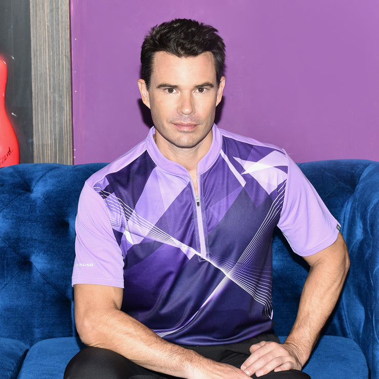 CASEY BOWLING JERSEY LILAC