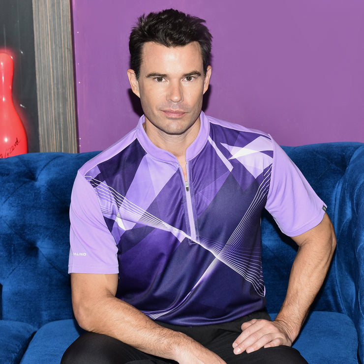 CASEY BOWLING JERSEY LILAC