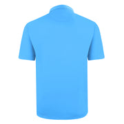 ALAN POLO SHIRT SKYBLUE WITH PRINTED PANEL