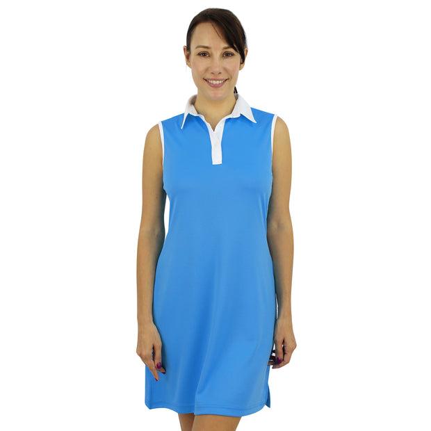 JENNIFER DRESS AZURE BLUE