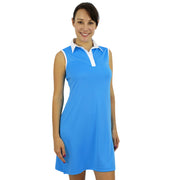 JENNIFER DRESS AZURE BLUE