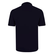 ALAN POLO SHIRT SAPPHIRE WITH PRINTED PANEL