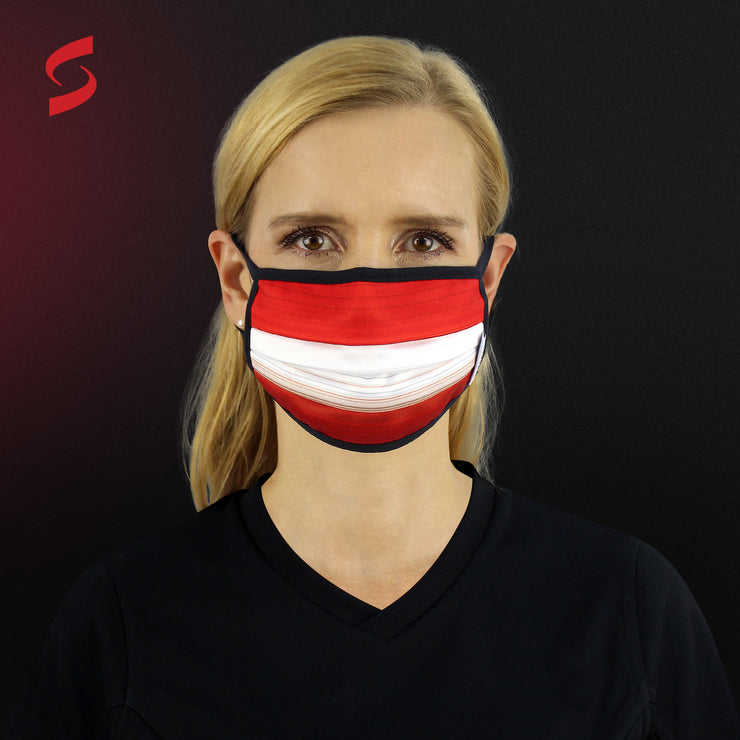 WASHABLE AND REUSABLE FACE MASKS  VIRAL OFF TREATED   - STYLE VIENNA  - 5-PACK